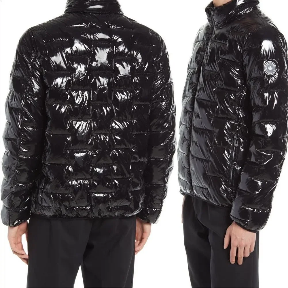 💙Noize Men’s quilted puffer jacket in black 💙 size XXL, NWT - Picture 2 of 8